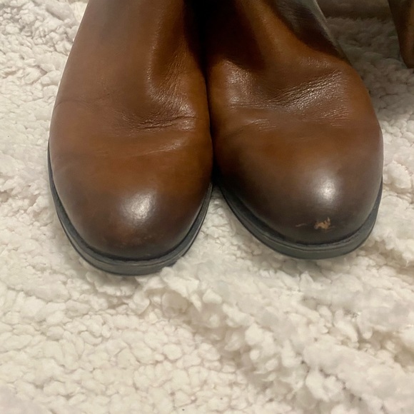 SOLD! Sam Edelman Women's Penny Classic Equestrian Brown Leather Knee High Boots - Picture 15 of 16